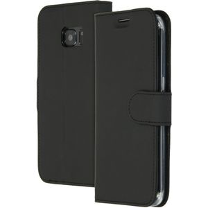 Accezz Wallet Softcase Bookcase voor Samsung Galaxy S7 Edge - Zwart