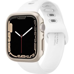 Spigen Thin Fit™ Case voor de Apple Watch Series 7 / 8 / 9 - 41 mm - Zilver