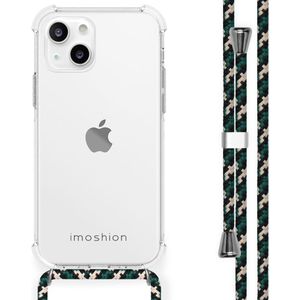 iMoshion Backcover met koord voor de iPhone 13 Mini - Groen
