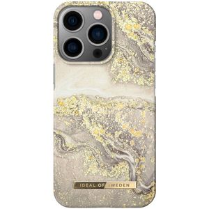 iDeal of Sweden Fashion Backcover voor de iPhone 13 Pro - Sparkle Greige Marble