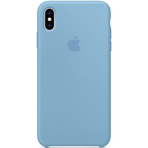 Apple Silicone Backcover voor de iPhone Xs Max - Cornflower