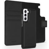 Accezz Premium Leather 2 in 1 Wallet Bookcase voor de Samsung Galaxy S21 - Zwart
