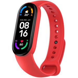 imoshion Siliconen bandje voor de Xiaomi Mi Band 5 / 6 - Rood
