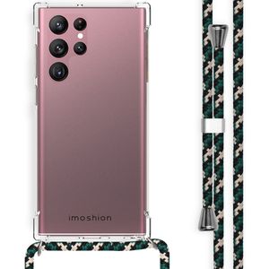 iMoshion Backcover met koord voor de Samsung Galaxy S22 Ultra - Groen