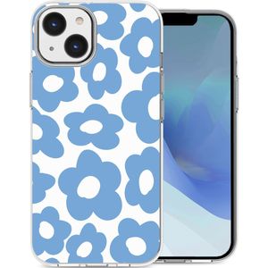 iMoshion Design hoesje voor de iPhone 14 - Retro Blue Flowers