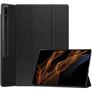 iMoshion Trifold Bookcase voor de Samsung Galaxy Tab S8 Ultra - Zwart