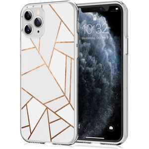 iMoshion Design hoesje voor de iPhone 11 Pro - Grafisch Koper / Wit