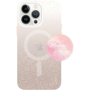 Uniq Lumino Backcover voor de iPhone 14 Pro Max - Champagne Gold
