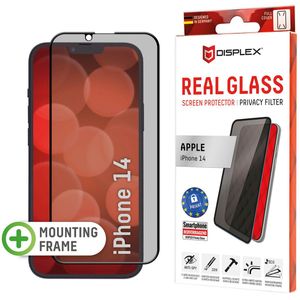 Displex Screenprotector Privacy Glass Full Cover voor de iPhone 14 / 13 / 13 Pro