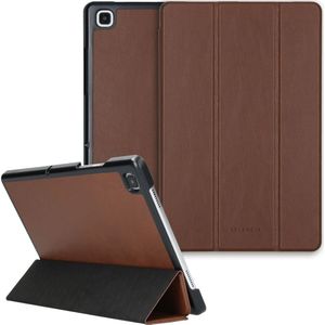 Selencia Nuria Vegan Lederen Trifold Bookcase voor de Samsung Galaxy Tab A7 - Bruin