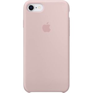 Apple Silicone Back Cover voor de iPhone SE (2022 / 2020) / 8 / 7 - Pink Sand