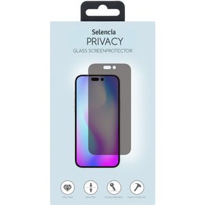 Selencia Gehard Glas Privacy Screenprotector voor de iPhone 14 Pro