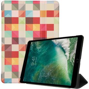 iMoshion Design Trifold Bookcase voor de iPad Air 3 (2019) / Pro 10.5 (2017) - Kleurtjes