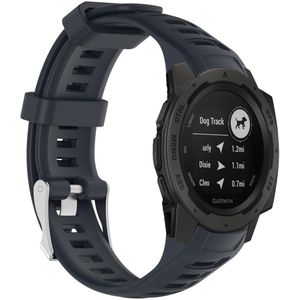 iMoshion Siliconen bandje voor de Garmin Instinct - Donkerblauw