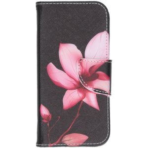 Design Softcase Bookcase voor de iPhone SE (2022 / 2020) / 8 / 7 - Bloemen