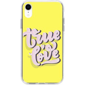 Design Backcover voor de iPhone Xr - True love