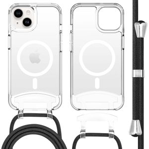 imoshion MagSafe Backcover met afneembaar koord voor de Apple iPhone 14 - Transparant