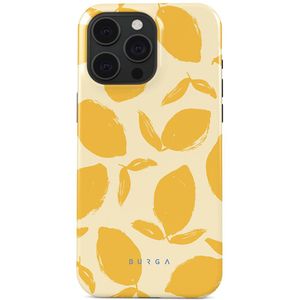 Burga Tough Backcover voor de iPhone 15 Pro - Lemon Tart