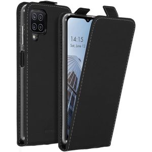 Accezz Flipcase voor de Samsung Galaxy A12 - Zwart
