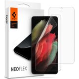 Spigen Neo Flex Solid HD Screenprotector Duo Pack voor de Samsung Galaxy S21 Ultra