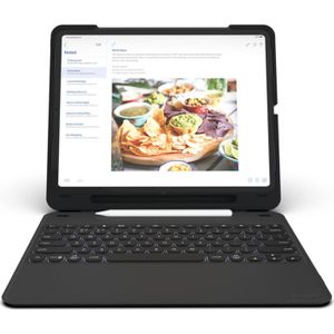 ZAGG Rugged Messenger Keyboard Case QWERTY voor de iPad Pro 11 (2018) - Zwart