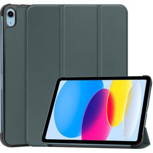 imoshion Trifold Bookcase voor de Apple iPad 11 (2025) 11 inch / iPad 10 (2022) 10.9 inch - Donkergroen