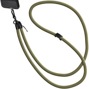 imoshion Universeel telefoonkoord one size - 10 mm dik - Mosgroen
