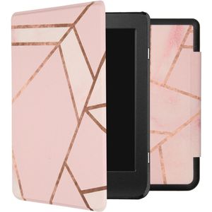 iMoshion Design Slim Hard Case Sleepcover voor de Kobo Nia - Pink Graphic