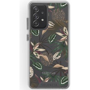 Selencia Zarya Fashion Extra Beschermende Backcover Samsung Galaxy A52(s) (5G/4G) - Jungle Leaves