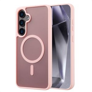 imoshion Color Guard Backcover met MagSafe voor de Samsung Galaxy S24 Plus - Lichtroze