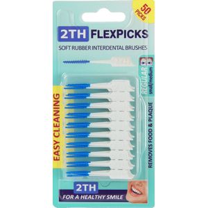 2TH Flexpicks rubberen tandenstokers