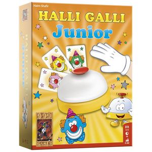 999 Games Halli Galli Junior - Spectaculair reactiespel voor kinderen vanaf 4 jaar!