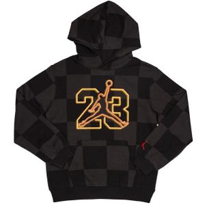 Jordan Deep Dish Hoodies Kinder - Zwart - Maat 147 - 158 CM - Katoen Fleece