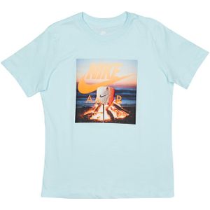 Nike Photo Unisex T-shirts - Blauw - Maat: 137 - 147 CM - Foot Locker