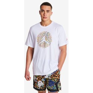 Jordan Flight T-shirts Heren - Wit - Maat M