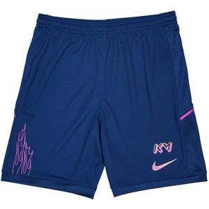 Nike Mbappe Korte Broeken Kinder - Blauw - Maat 122 - 128 CM - Poly Woven