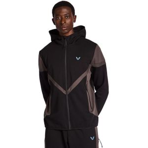 Okami Exploration Hoodies Heren - Zwart - Maat S - Poly Fleece