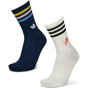Adidas Crew 2 Pack Sokken Unisex - Wit - Maat 37-39