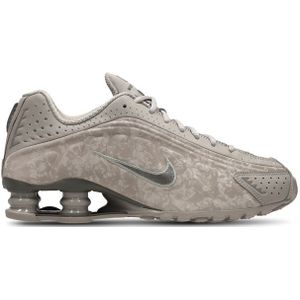 Nike - Shox R4 - Dames Schoenen - Grijs - Synthetisch Materiaal en Textiel