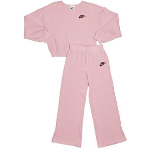 Nike Waffle Sweatshirts Peuter - Roze - Maat 92 - 98 CM - Poly Fleece