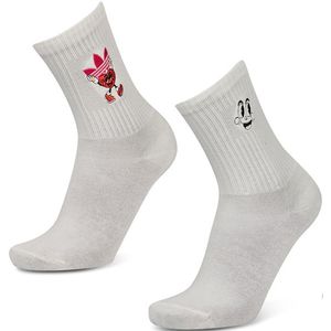 Adidas Crew 2 Pack Sokken Unisex - Wit - Maat 43-45