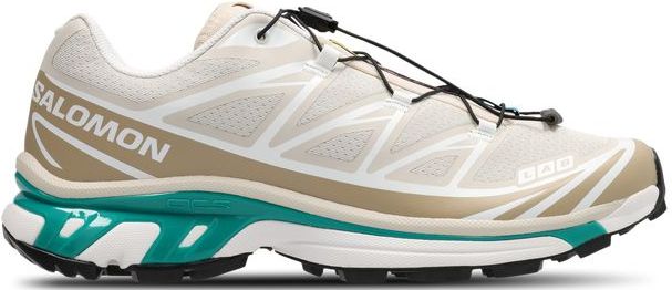 Salomon XT-6 Sneakers Heren - Beige - Maat 42 2/3 - Mesh/Synthetisch