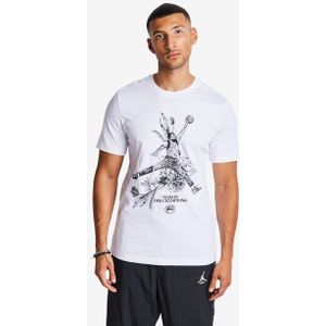 Jordan Sport Dri-fit T-shirts Heren - Wit - Maat XS