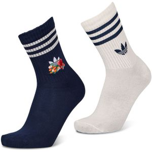 Adidas Crew 2 Pack Sokken Unisex - Wit - Maat 43-45