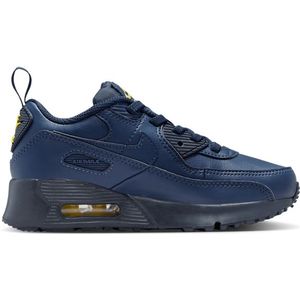 Nike Air Max 90 Unisex Schoenen - Zwart - Maat: 30 - Leer, Synthetisch - Foot Locker