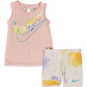 Nike Swoosh Trainingspakken Baby - Wit - Maat 74 - 80 CM - Katoen Jersey