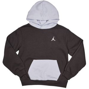 Jordan Brooklyn Hoodies Kinder - Grijs - Maat 128 - 137 CM - Katoen Fleece