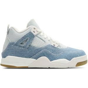 Jordan Retro 4 - Peuterschoenen - Wit - Leer