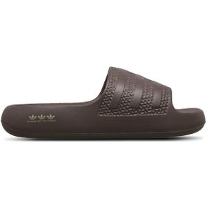 Adidas adilette Slippers en Sandalen Dames - Bruin - Maat 40 - Rubber
