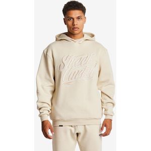 Street Cartel Marco Hoodies Heren - Wit - Maat XL - Katoen Fleece